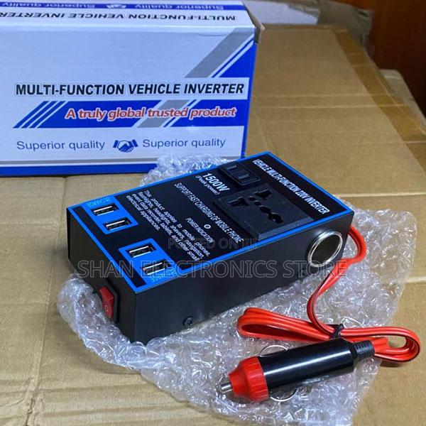 1500w Car Power Inverter With 4 Usb Port Dc12v 24v