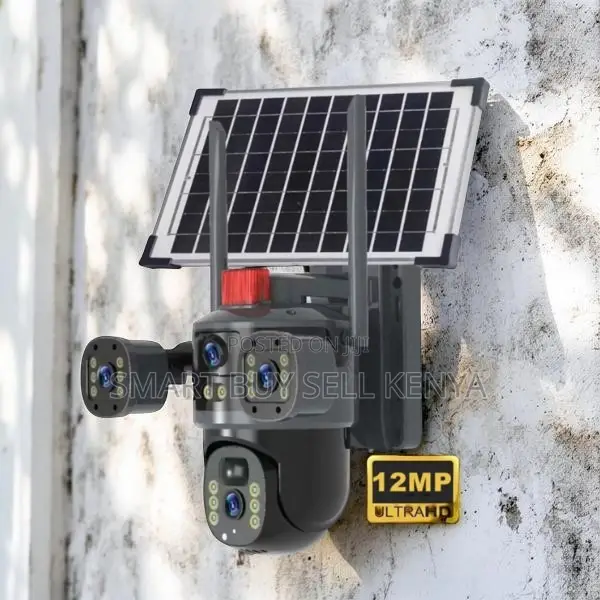 Multi User Access 20mp Ultra Hd 4g PTZ Triple Lens Solar Camera