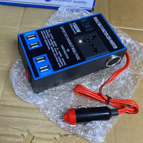 1500w Car Power Inverter 12v/24v to Converter Usb Multifunctional