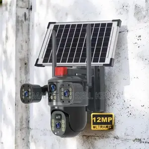 Weatherproof 20mp Ultra Hd 4g PTZ Triple Lens Solar Security Camera
