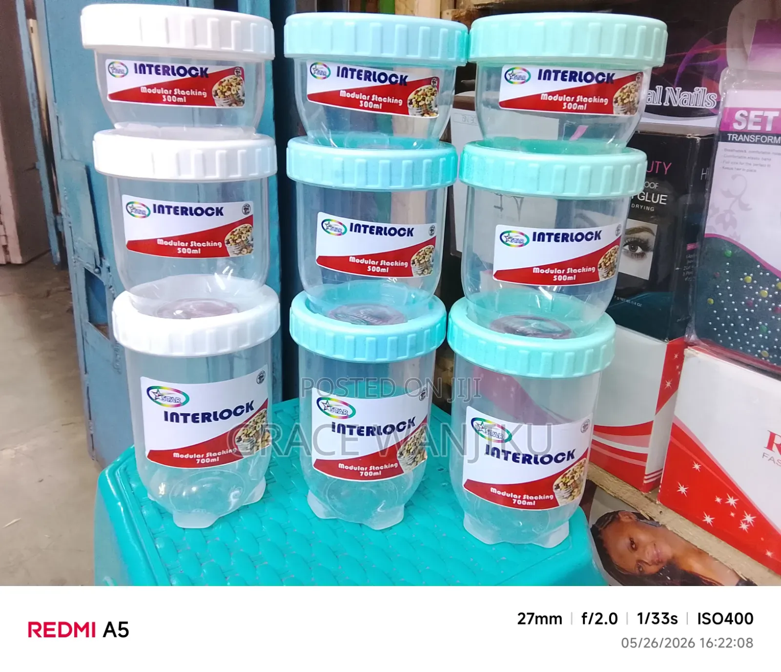 3 In 1plastic Storage Spice Containers