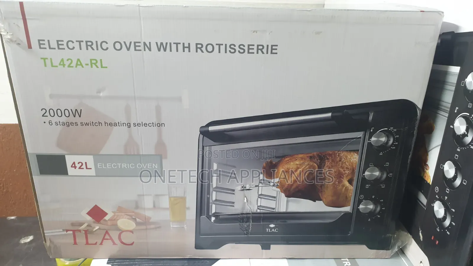 Tlac 42l Electric Oven With Rotisserie