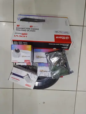 Dahua 4 CCTV Cameras Full Kit Smart Dual (With Mic)