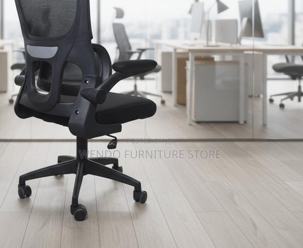 Office Chairs; Ergonomic Executive Chairs With High Backrest Support - thumbnail 5