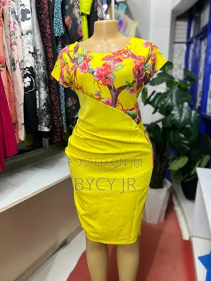 Yellow Floral Dress