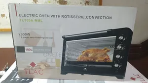 Tlac 100l Electric Oven With Rotisserie Convection – 2800w