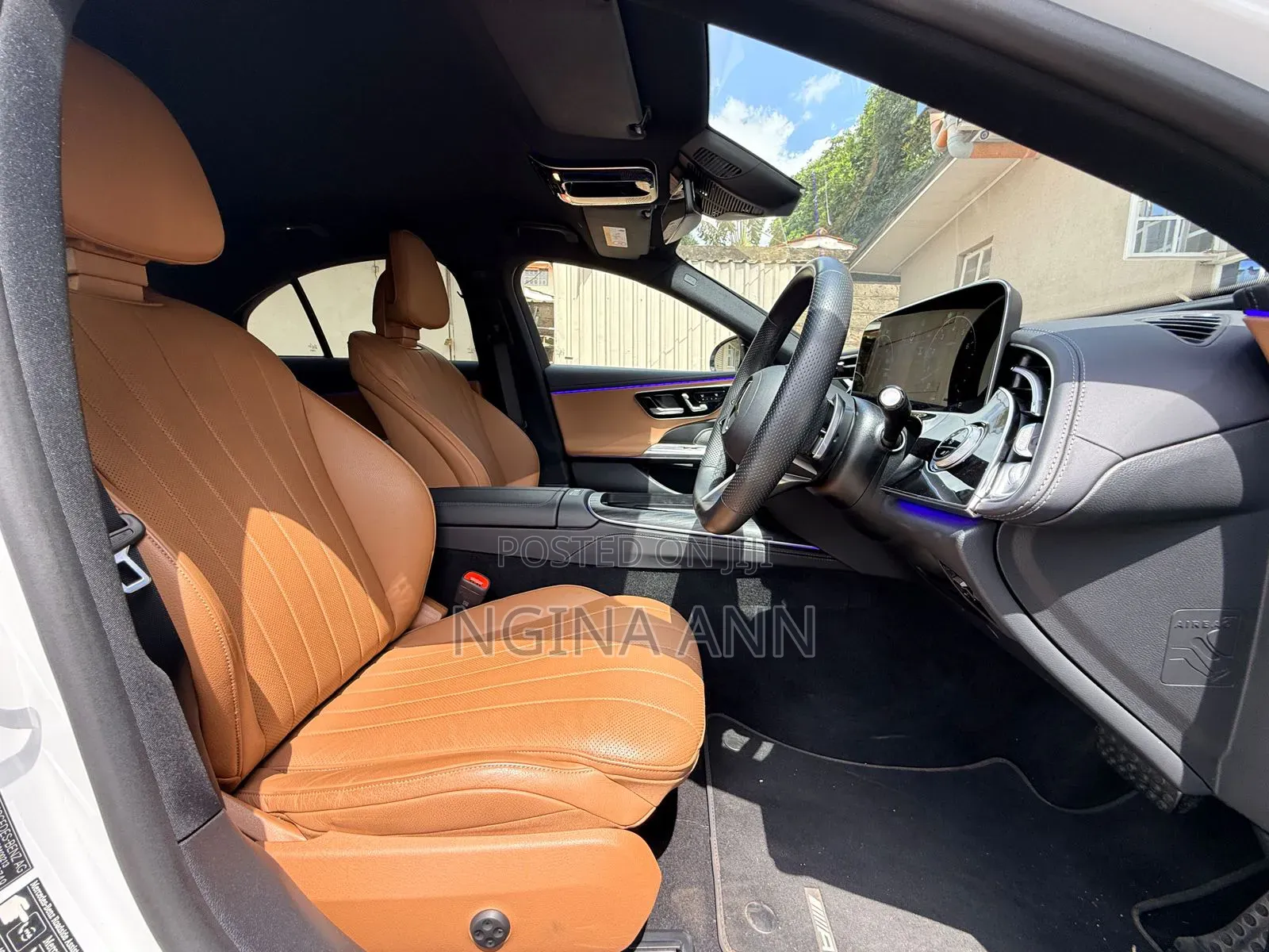 Mercedes-Benz E200 2024 White