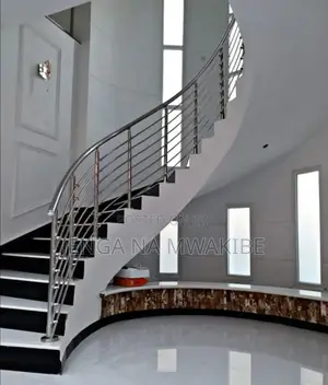 Stainless Steel Handrail Profile Spiral Staircase