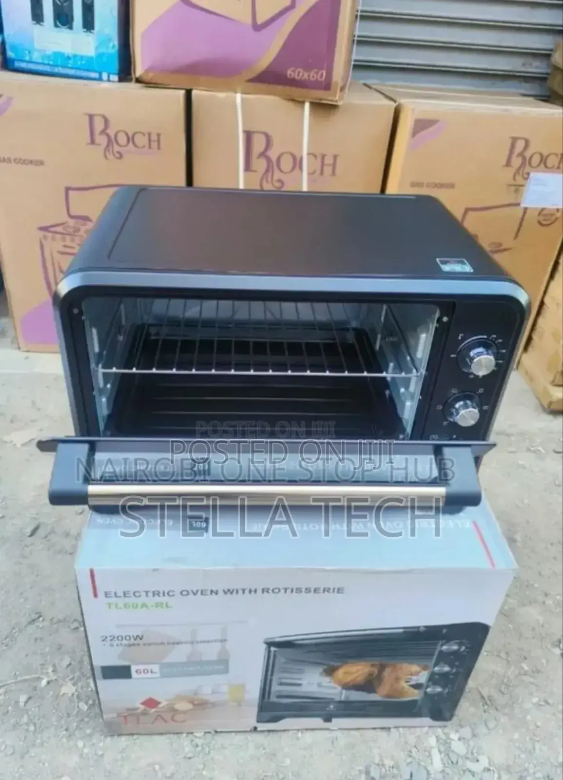 60 Litres Tlac Electric Oven With Rotisserie