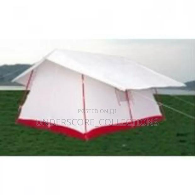 White/Red Relief Tent - main view