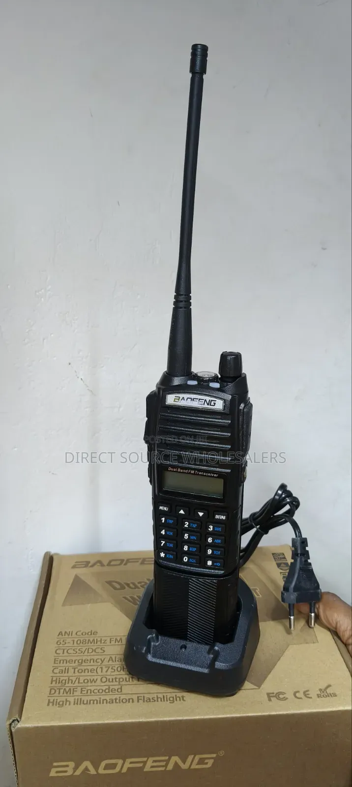 Uv-82 Plus Dual PTT Radio Call
Baofeng Uv82 Plus Emergency Radio