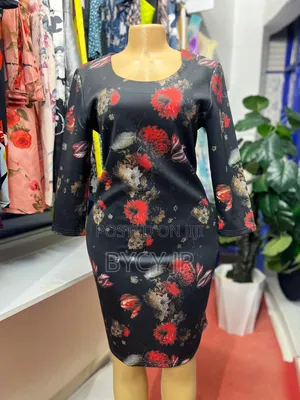Black Floral Dress