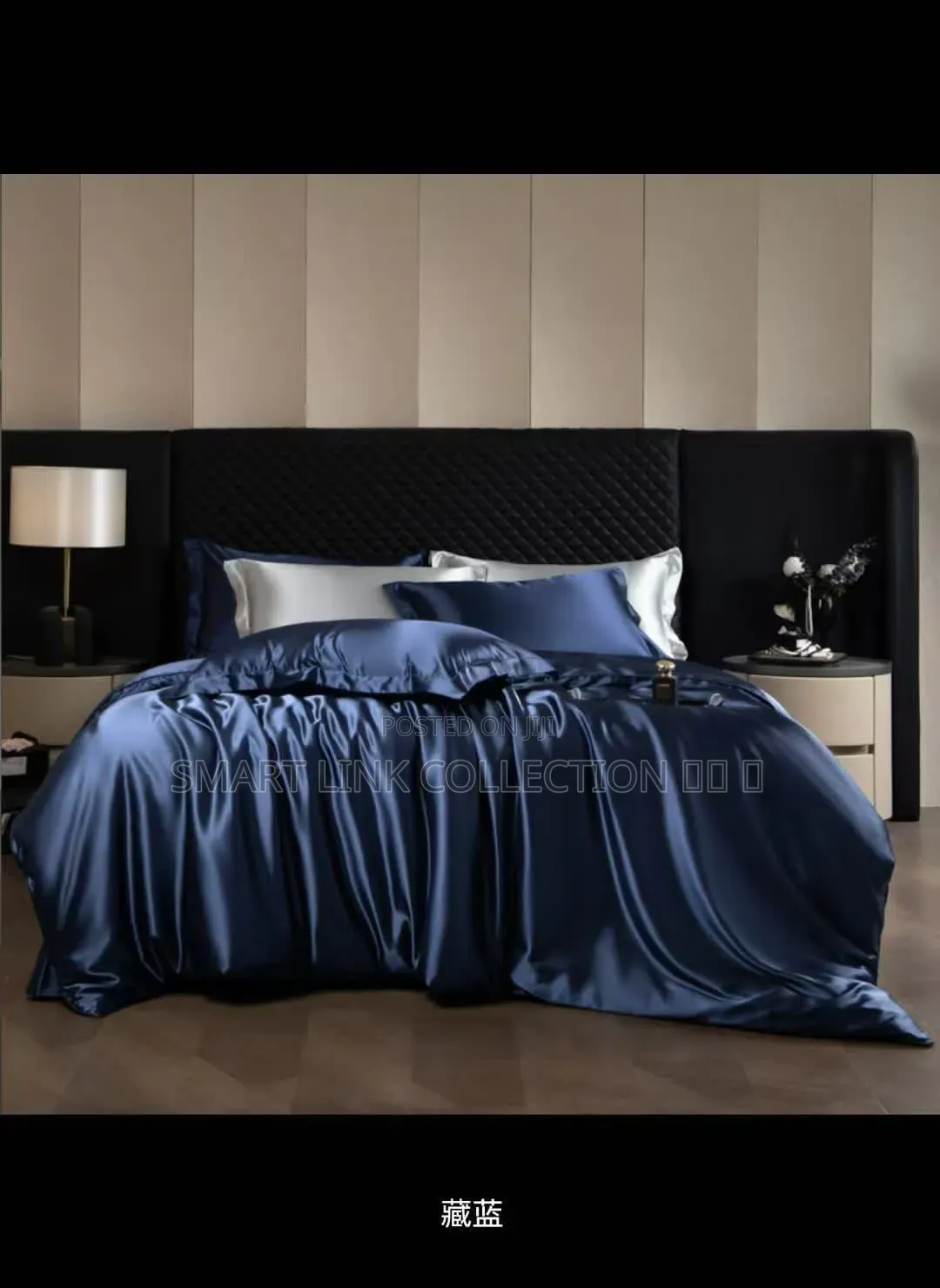 Silk Duvet Cover One Bedsheet, Four Pillowcases .