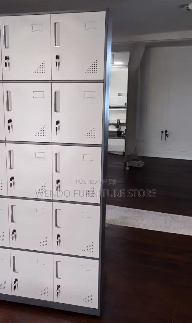 Office Cabinet; 15 Lockers Executive Quality Style Office Cabinet