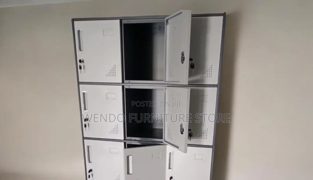 Office Cabinet; 15 Lockers Executive Quality Style Office Cabinet