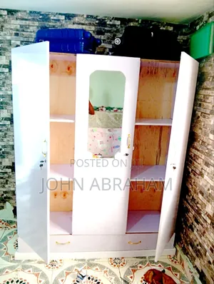 3 Door MDF Wardrobe