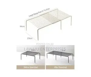 Extendable Dish Stacker