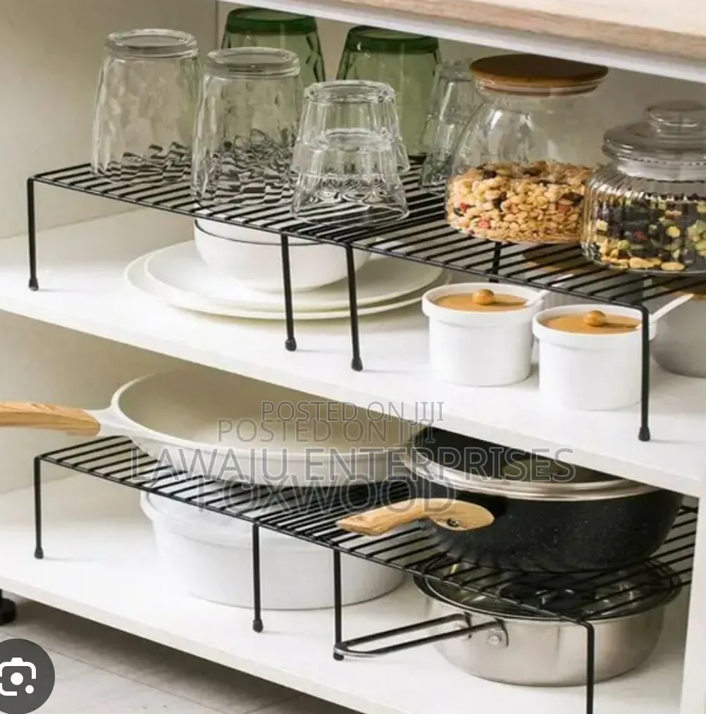 Metallic Shelf Raiser