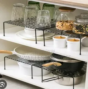 Metallic Shelf Raiser
