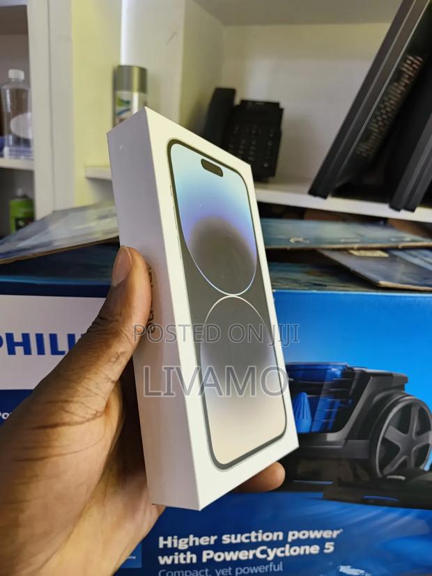 New Apple iPhone 14 Pro Max 256 GB Silver - thumbnail 3