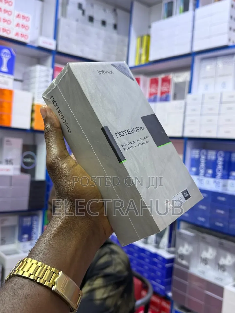 New Infinix Note 60 Pro 256 GB Black