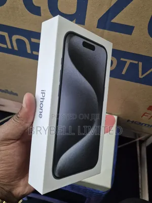 New Apple iPhone 15 Pro Max 256 GB Black