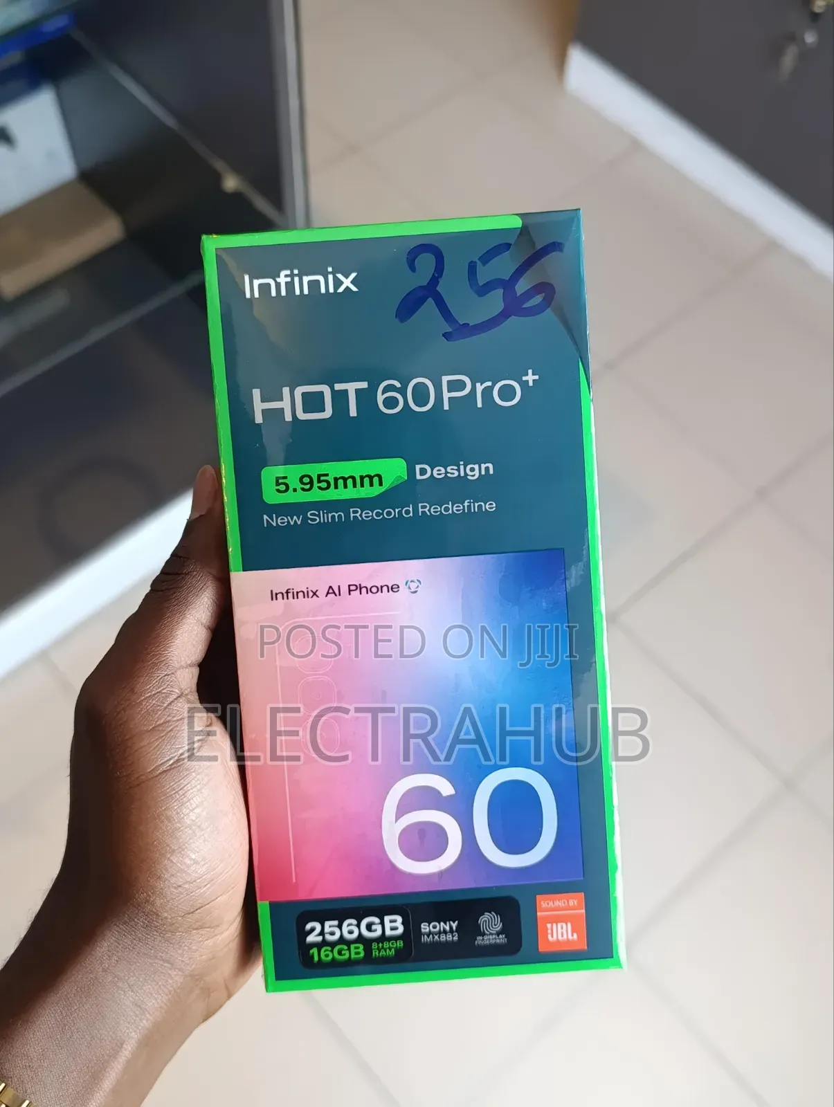 New Infinix Hot 60 Pro+ 256 GB Gray
