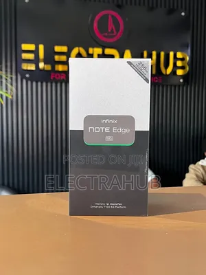 New Infinix Note Edge 256 GB Silver