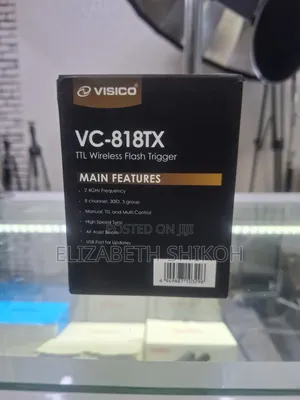 Visico Vc-818tx Ittl Transmitter Trigger For Canon