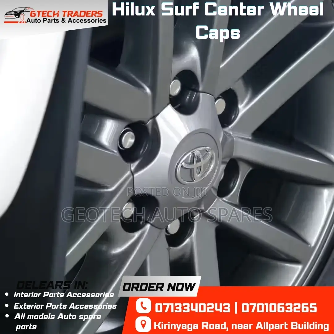 Toyota Fortuner New Model Center Wheel Caps
