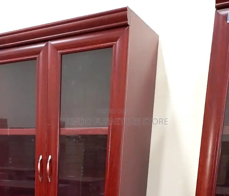 Office Cabinet; Wooden Cabinet With Three Lockable Doors