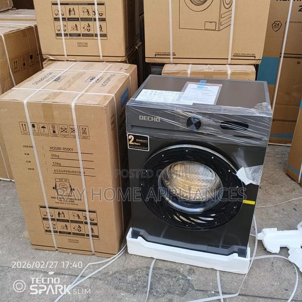 8kgs Wash Spin Front Load Decho Washing Machine - thumbnail 3