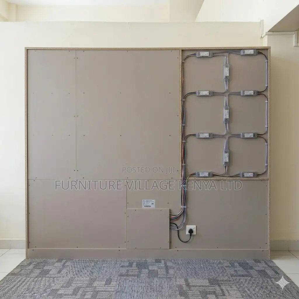 Imported Two-Tone Executive Office Cupboard