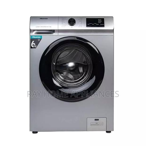 6kgs Front Load Hisense Washing Machine Wash Spin