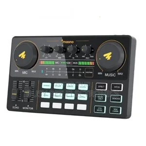 Maono Au-Am200 Audio Interface With Dj Mixer and Sound Card