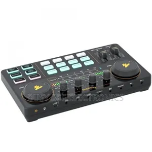 Maono Au-Am200 Audio Interface With Dj Mixer and Sound Card