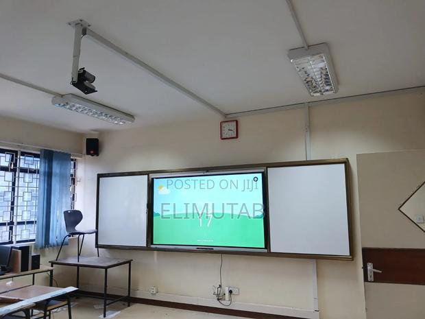 Interactive Smart Screen With Sliding Board 86 Inch