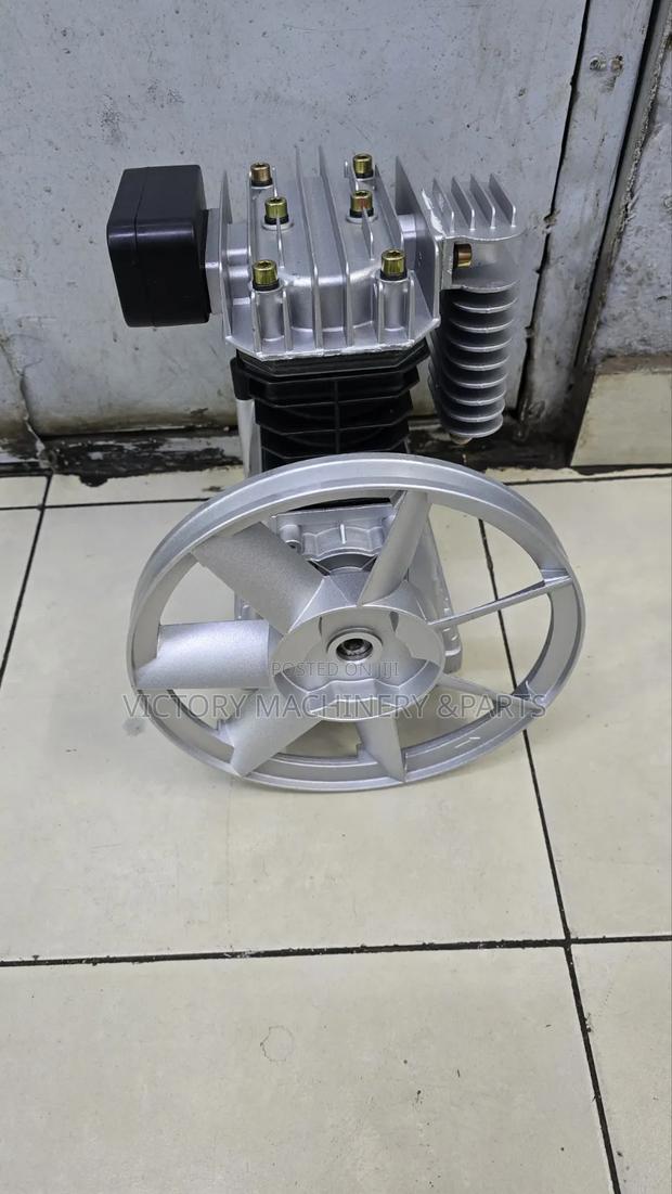 65mm Compressor Pump Straight Alluminium - main view