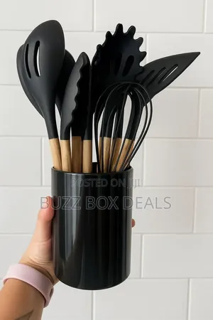 12 Pcs Silicon Cutlery Sets