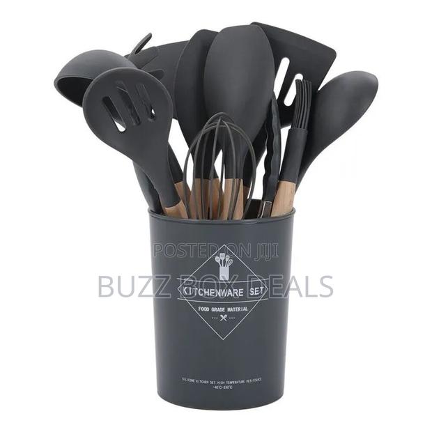12 Pcs Silicon Cutlery Sets - thumbnail 2