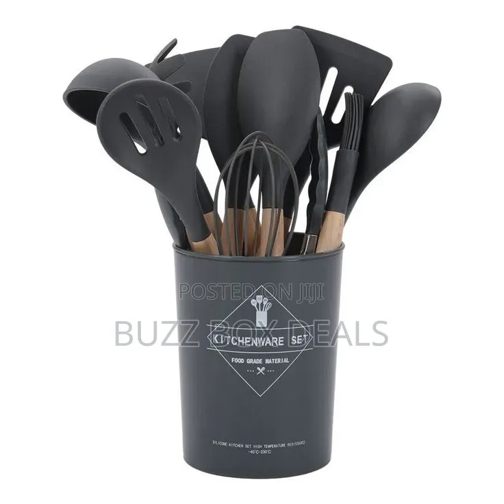 12 Pcs Silicon Cutlery Sets