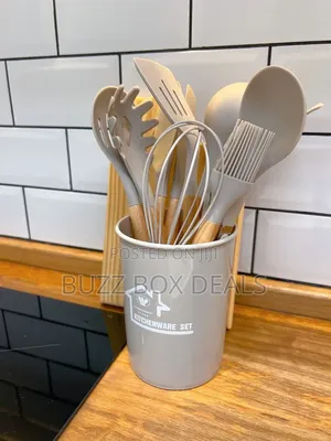 12 Pcs Silicon Cutlery Sets