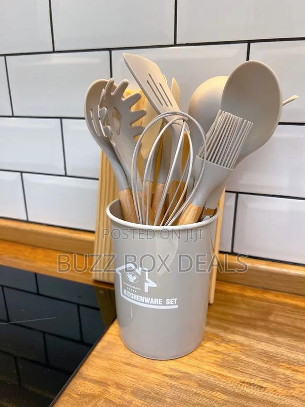 12 Pcs Silicon Cutlery Sets - thumbnail 3