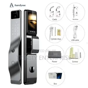 Smart Lock Professional Tuya Intelligent Automatic Alarm Hd 3d Face