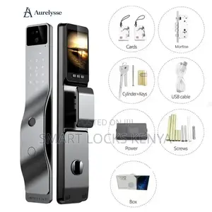 Smart Lock Professional Tuya Intelligent Automatic Alarm Hd 3d Face
