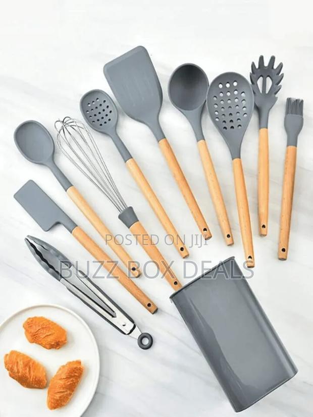 12 Pcs Silicon Cutlery Sets - thumbnail 4