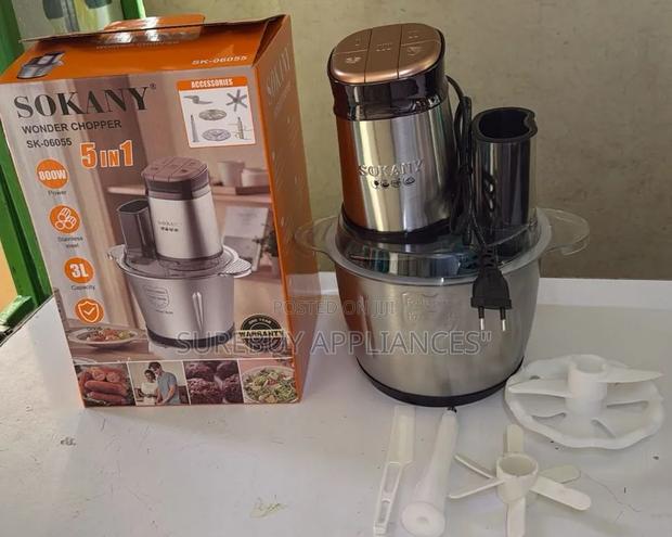 Sokany 3l Heavy Duty Food Chopper