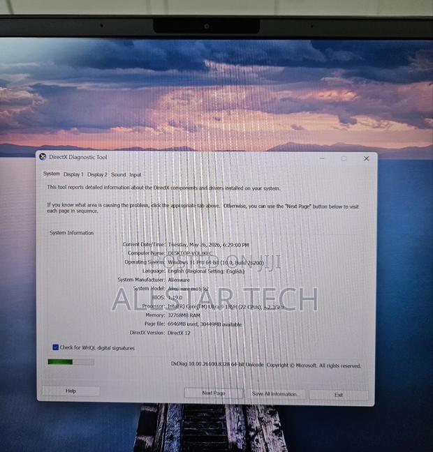 Laptop Alienware M16 R2 32GB Intel Core Ultra 9 SSD 1T - thumbnail 4
