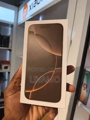 New Apple iPhone 16 Pro Max 256 GB Silver