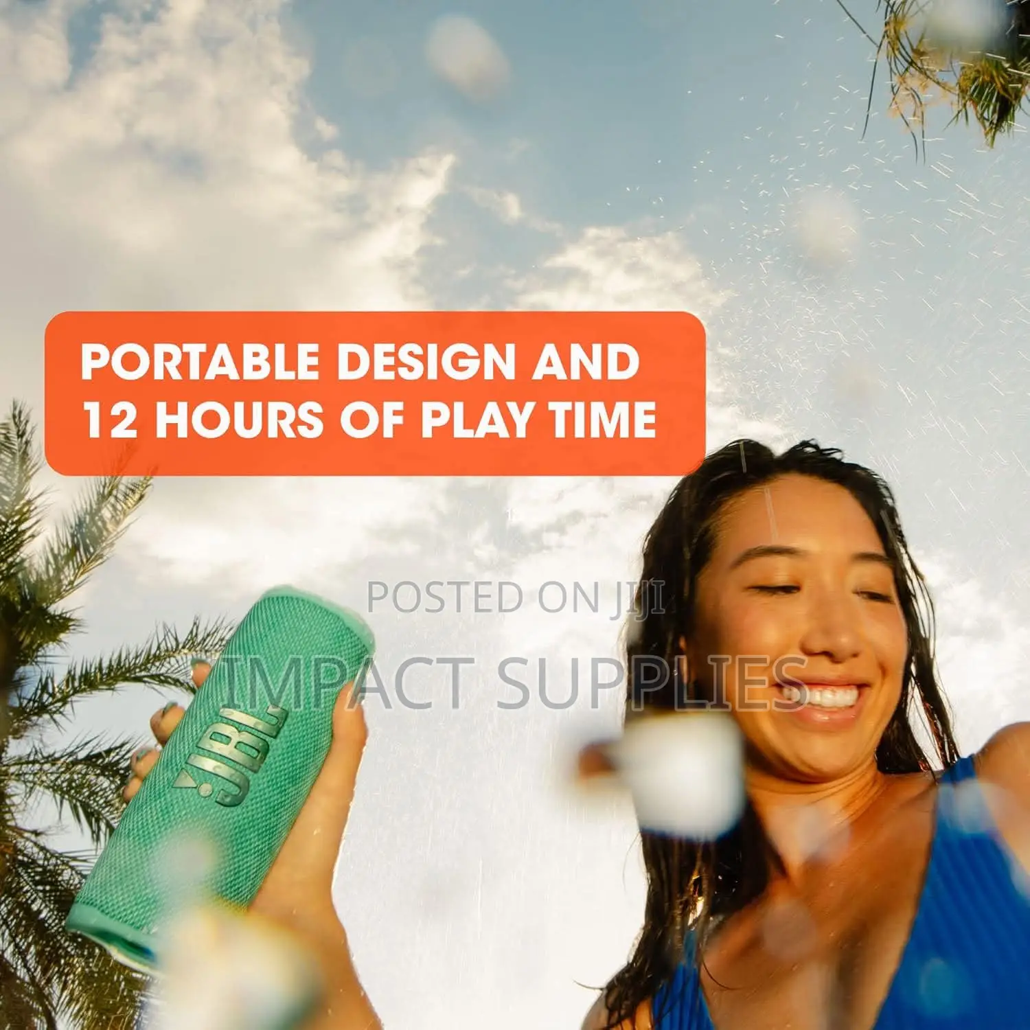 JBL Flip 6 Portable Waterproof , Wireless Bluetooth Speaker